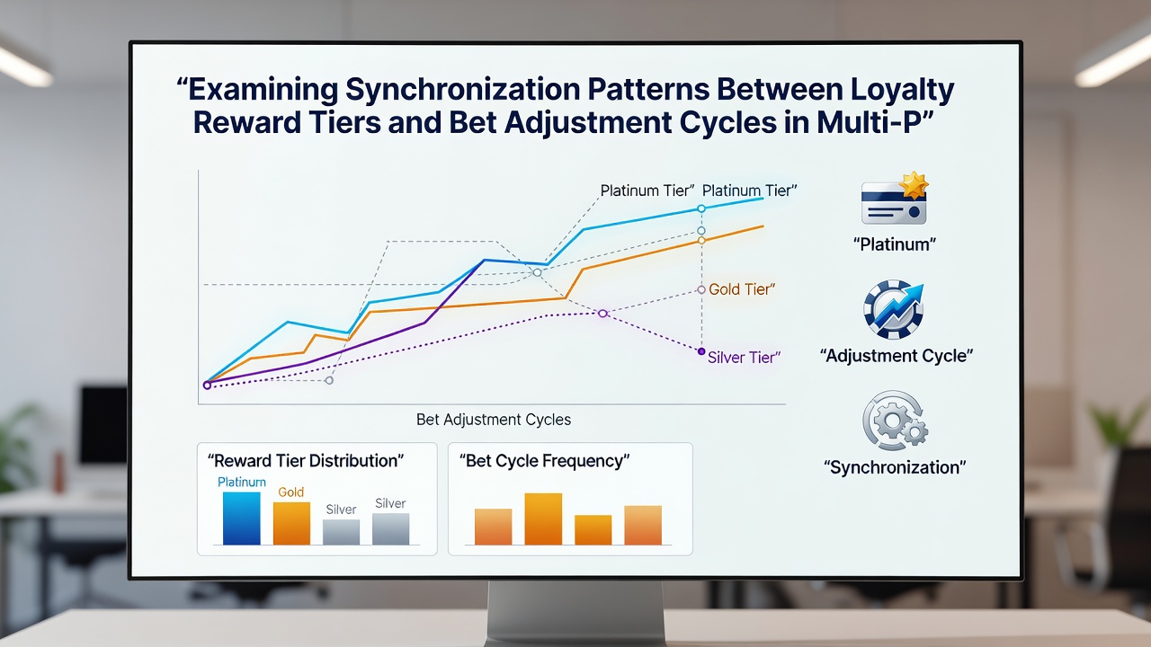 Multi-platform dashboard illustrating synchronized loyalty tier updates and corresponding bet adjustments across devices